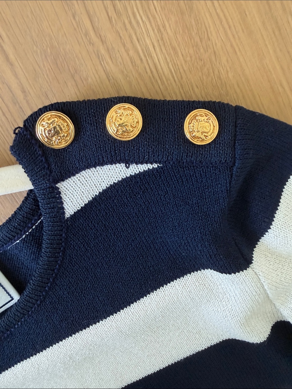 Rare Vintage 1990s St. John Sport by Marie Gray Nautical Sailboat Intarsia Sweat - Picture 14 of 14